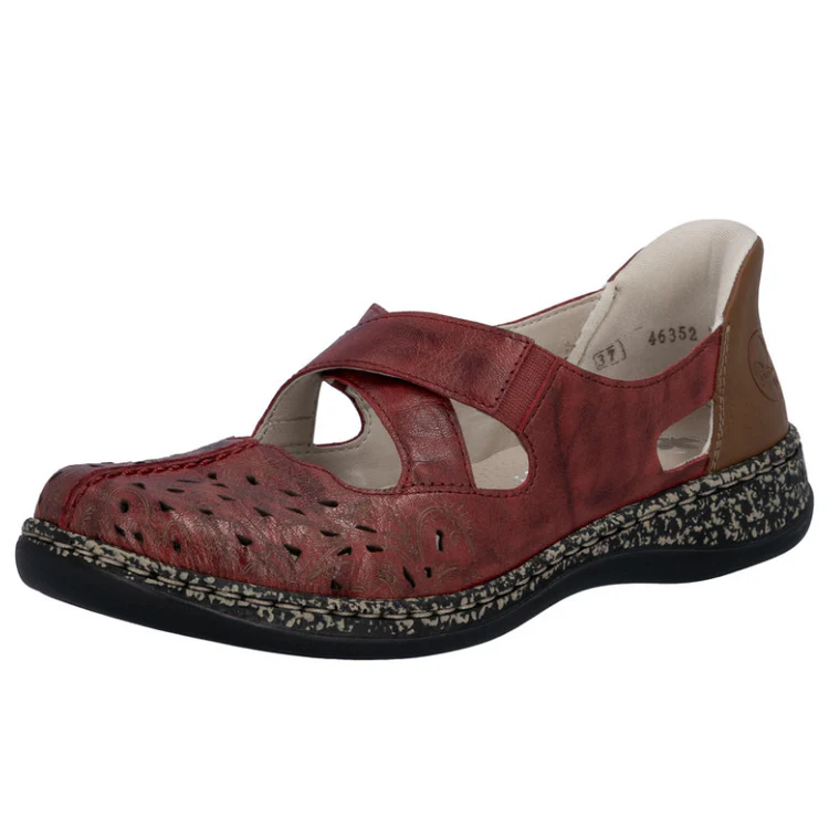 WOMEN'S RIEKER DAISY 52 | RED | CAYENNE - Image 3