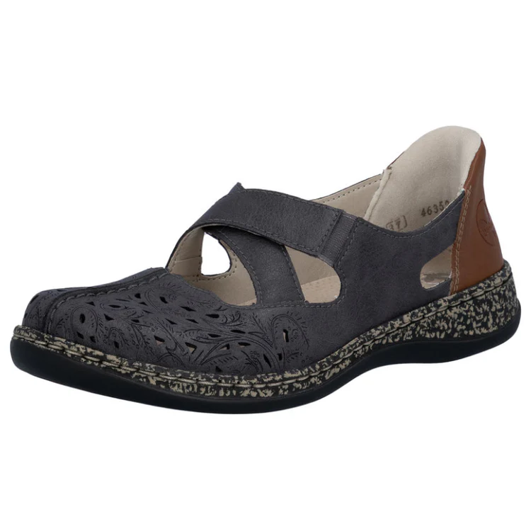 WOMEN'S RIEKER DAISY 52 | BASALT | CAYENNE - Image 3