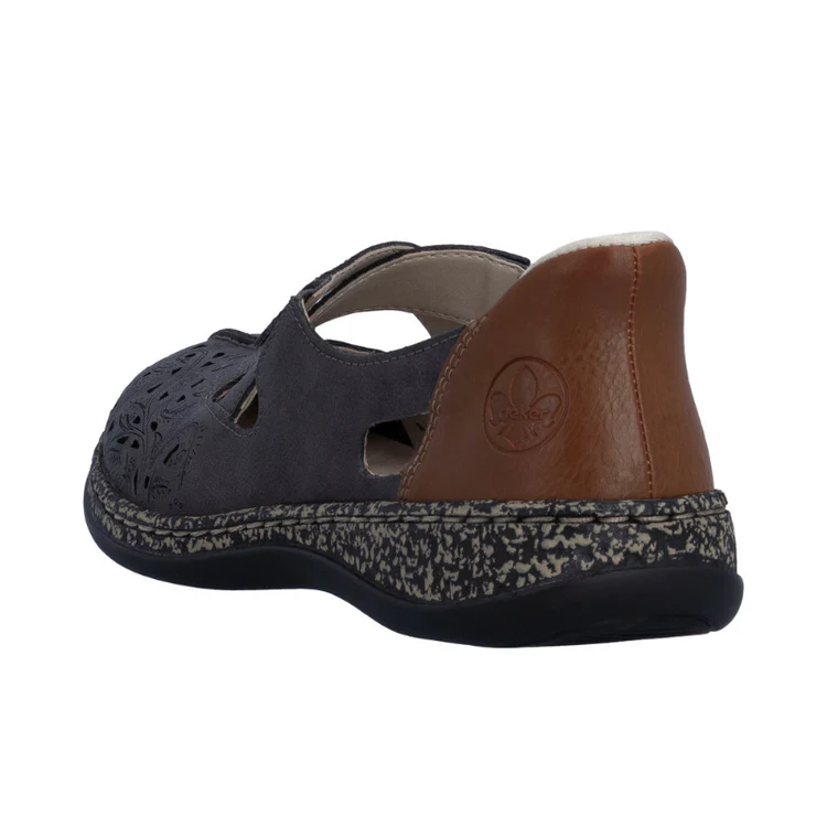 WOMEN'S RIEKER DAISY 52 | BASALT | CAYENNE - Image 5