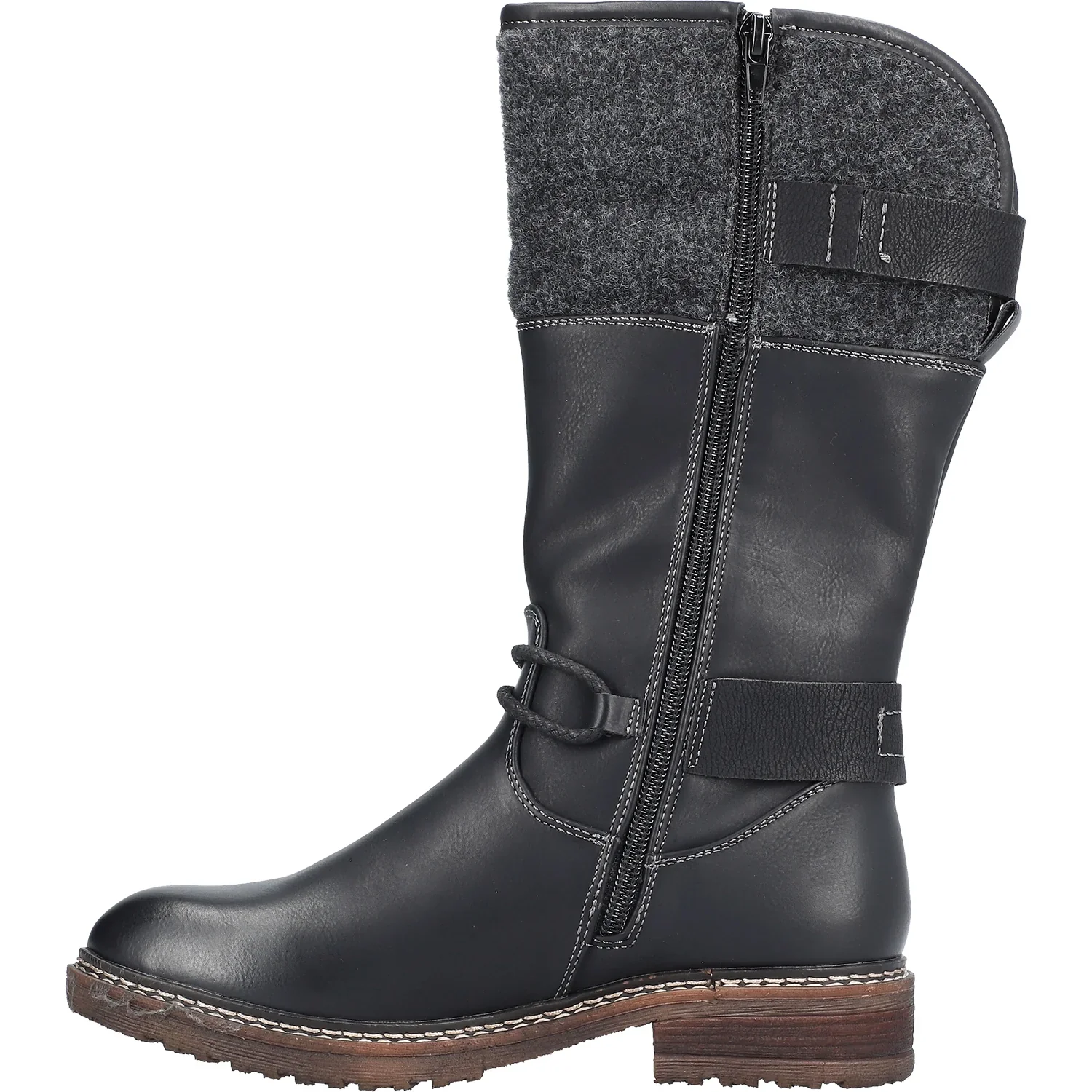 WOMEN'S RIEKER DOMINIKA 74 BOOT | SCHWARZ - Image 3