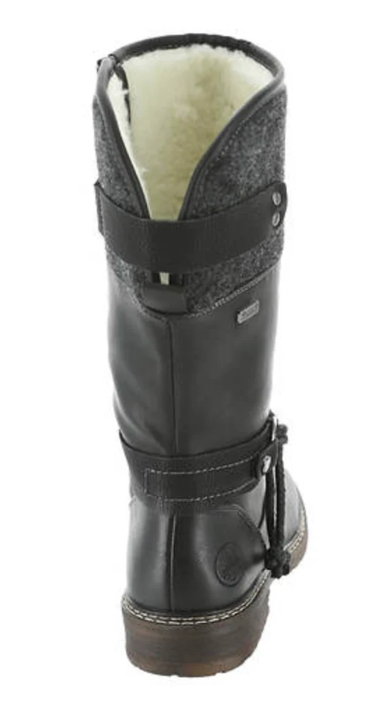 WOMEN'S RIEKER DOMINIKA 74 BOOT | SCHWARZ - Image 7