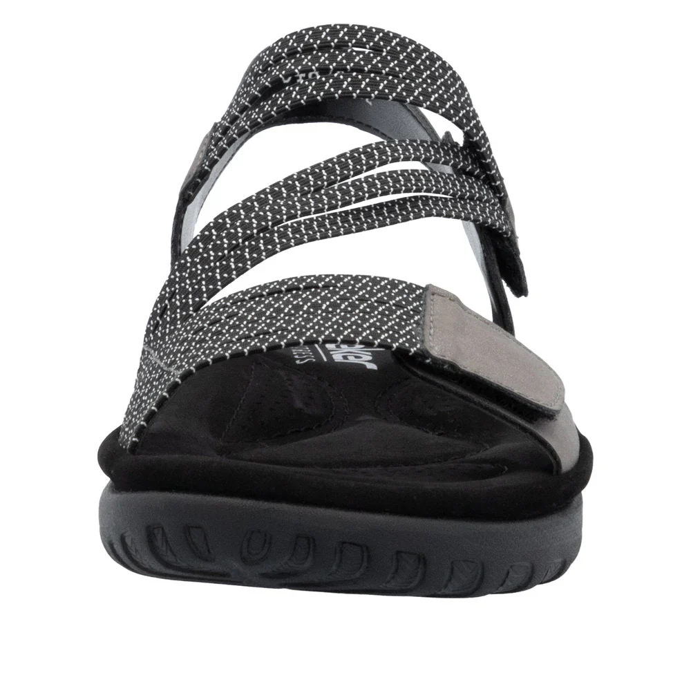 WOMEN'S RIEKER FRANJA 70 | MINERAL / SCHWARZ - WEISS - Image 4