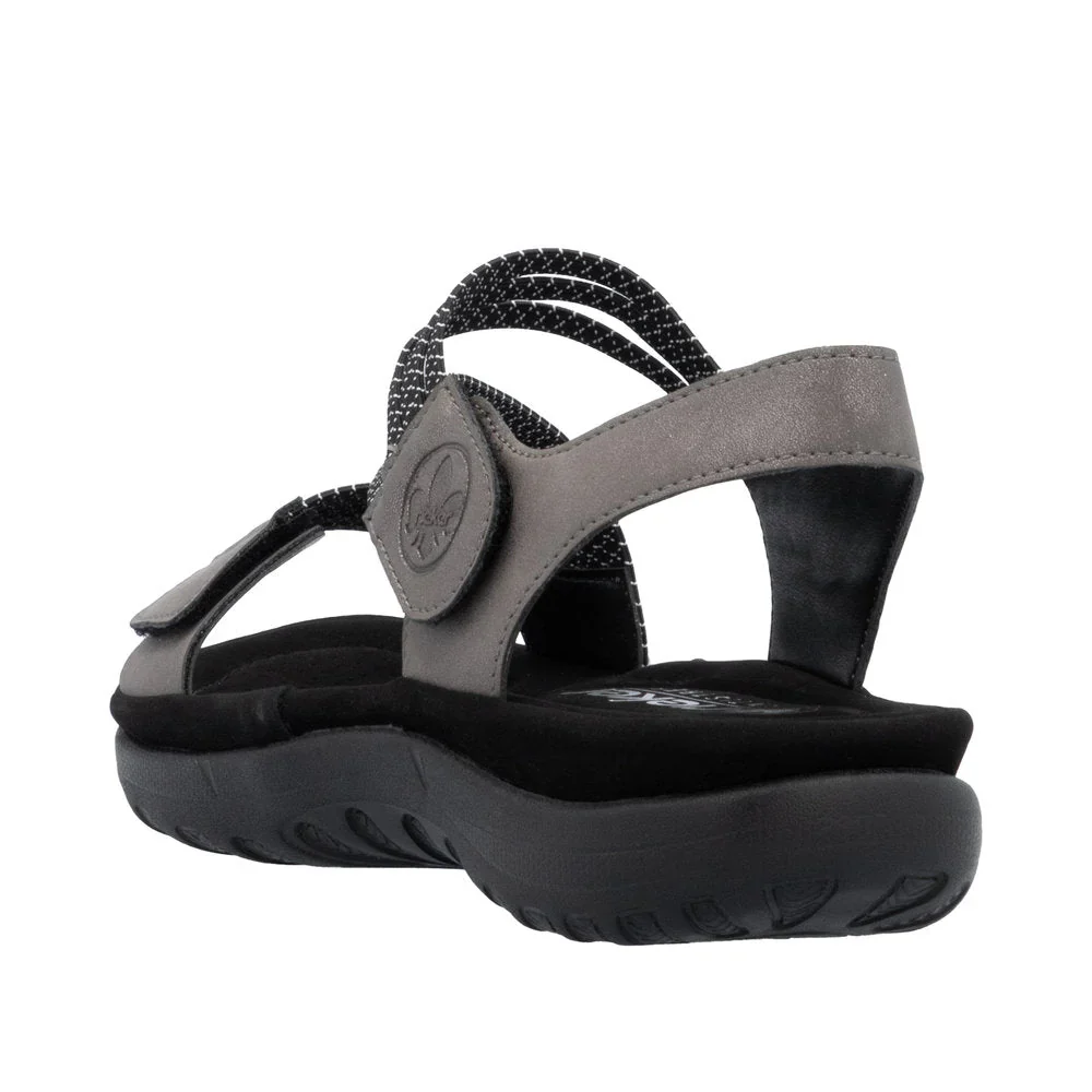 WOMEN'S RIEKER FRANJA 70 | MINERAL / SCHWARZ - WEISS - Image 5