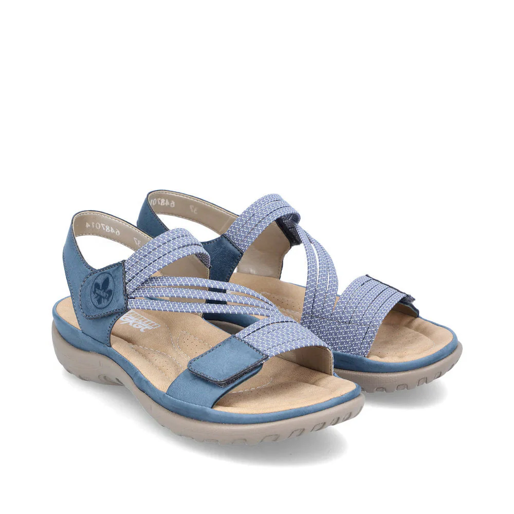 WOMEN'S RIEKER FRANJA 70 | ROYAL / JEANS-WEISS - Image 3