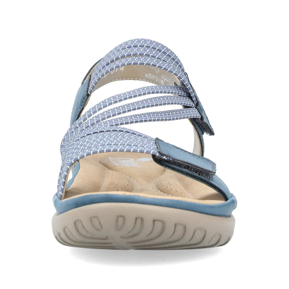 WOMEN'S RIEKER FRANJA 70 | ROYAL / JEANS-WEISS - Image 4