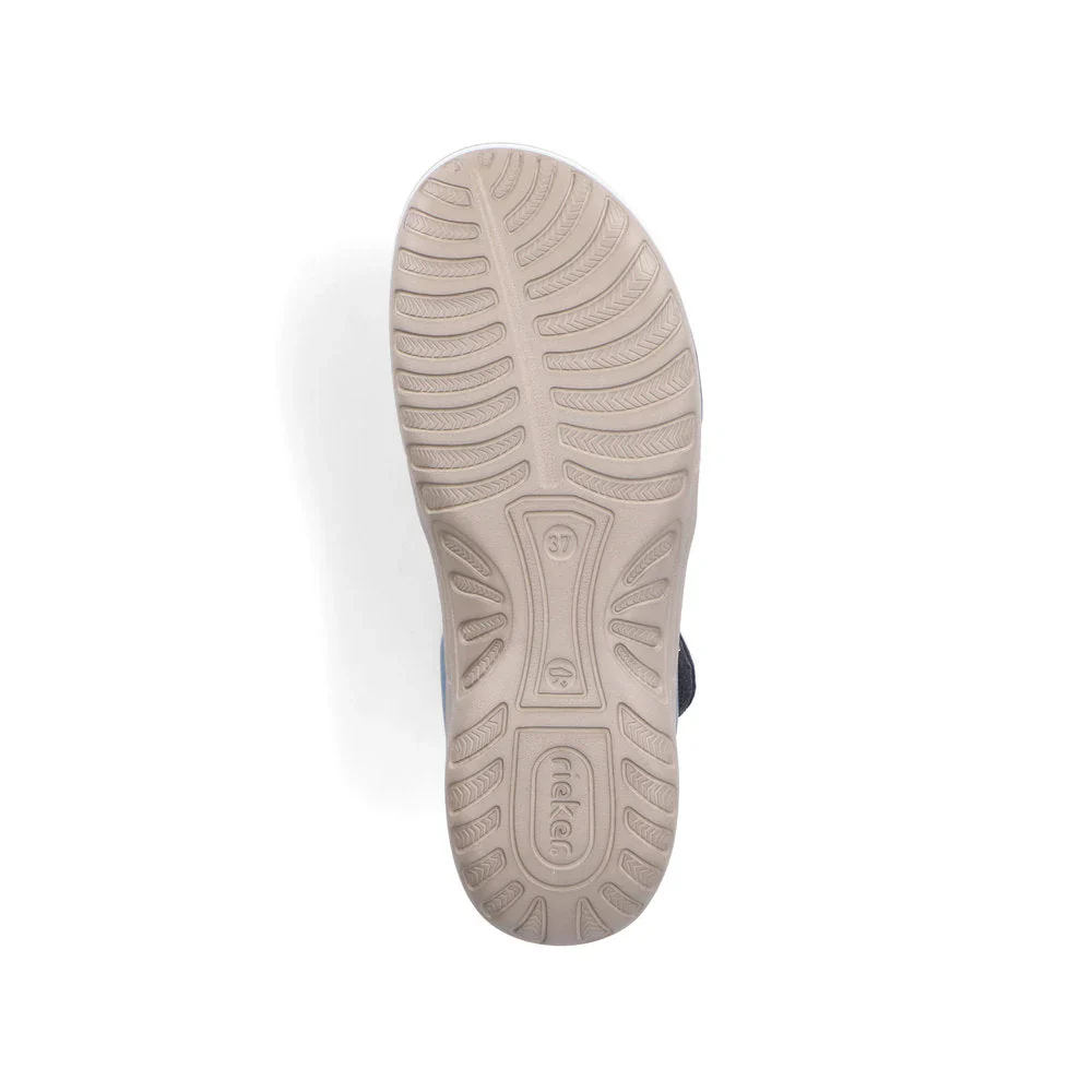 WOMEN'S RIEKER FRANJA 70 | ROYAL / JEANS-WEISS - Image 6