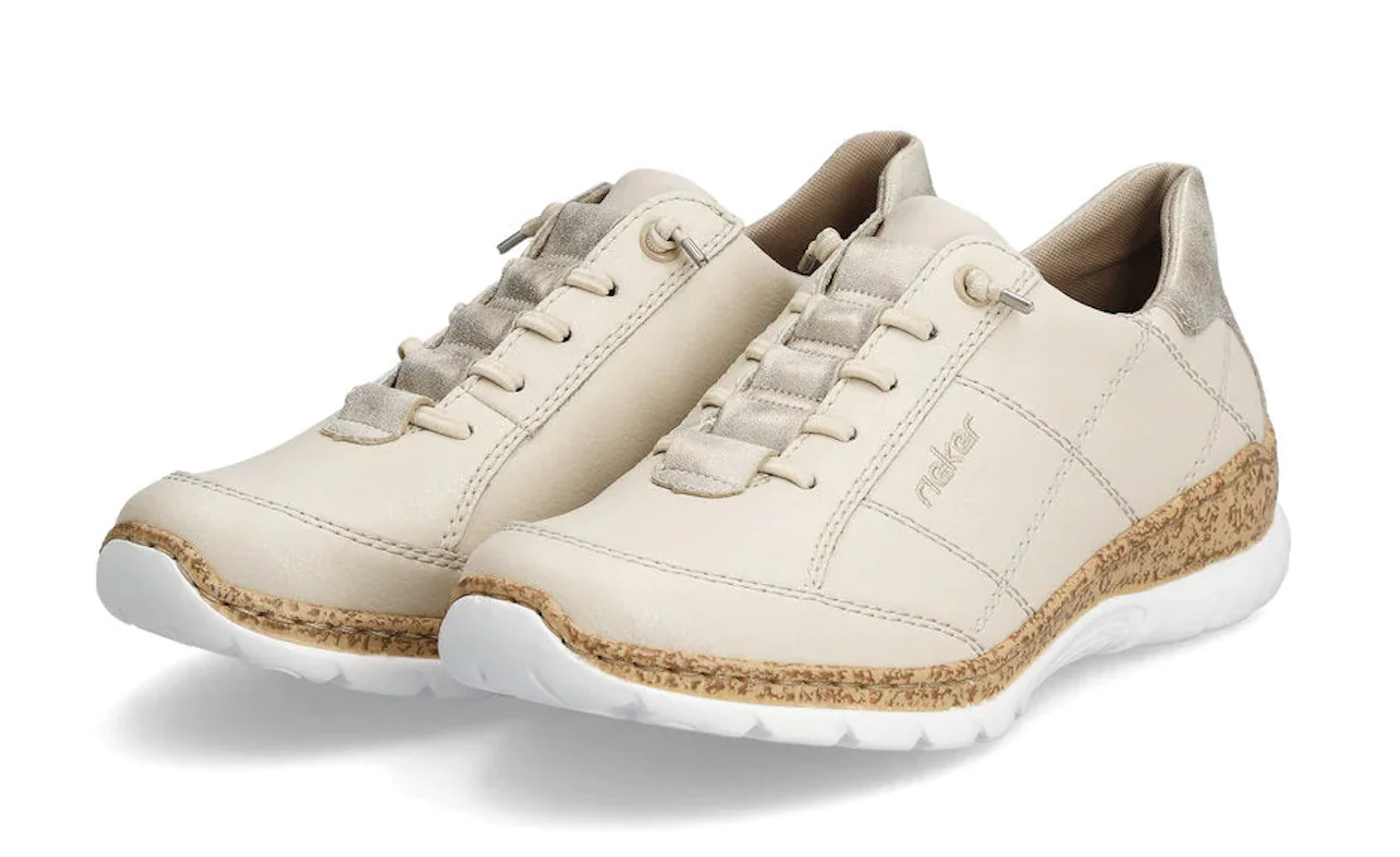 WOMEN'S RIEKER NIKITA 68 SHOE | PEBBLE - Image 3