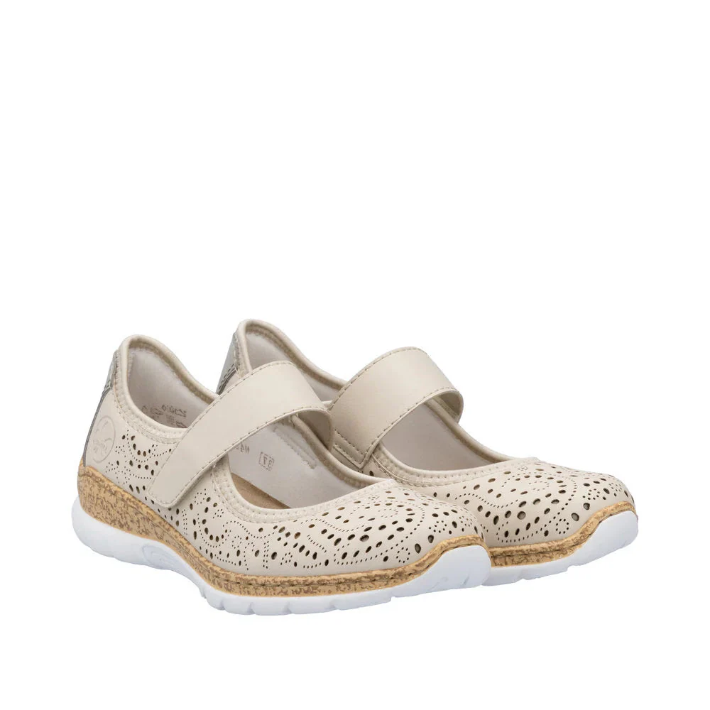 WOMEN'S RIEKER NIKITA 99 | PERLE / CEMENT / PERLCREME - Image 7