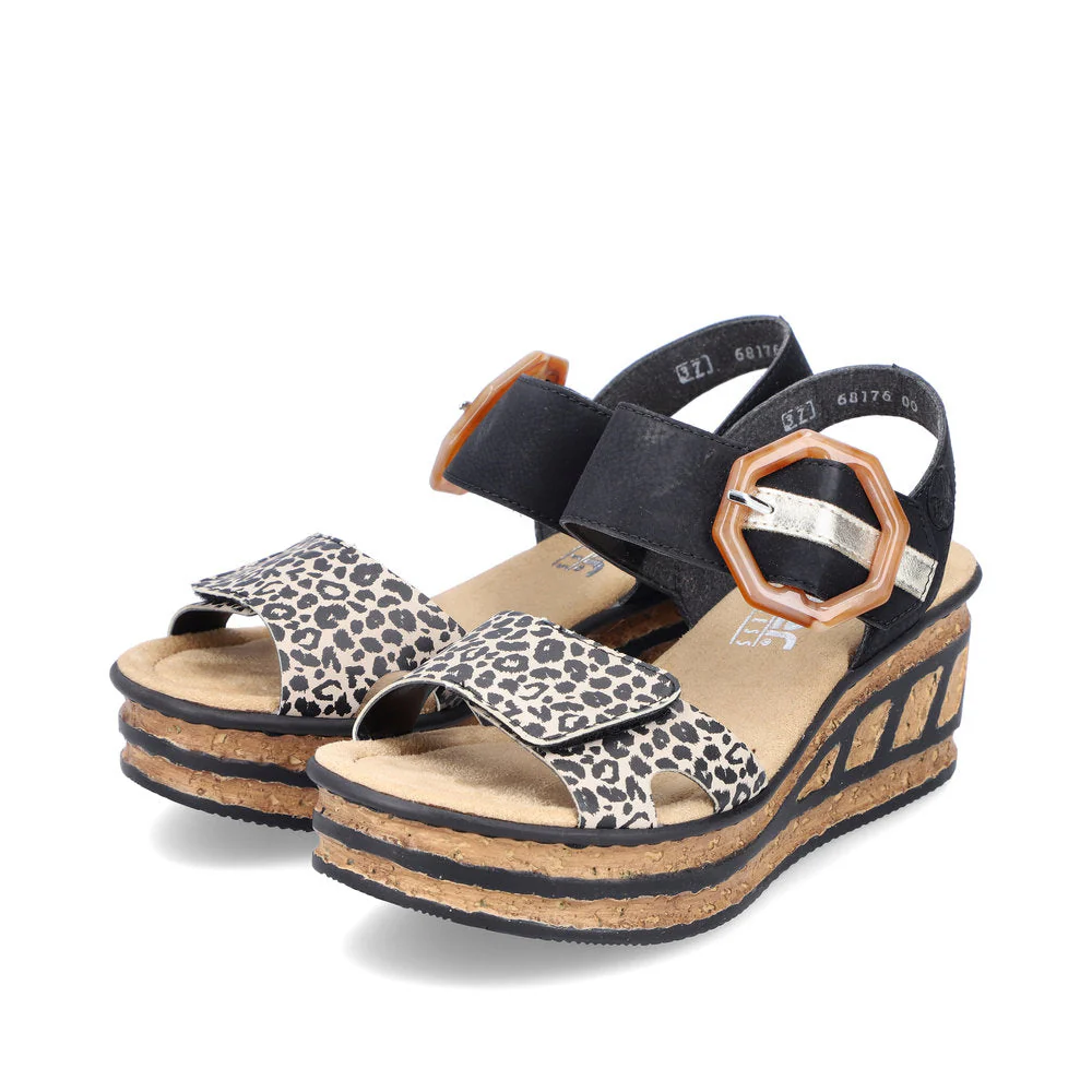 WOMEN'S RIEKER ROSE 76 WEDGE | GINGER - Image 3