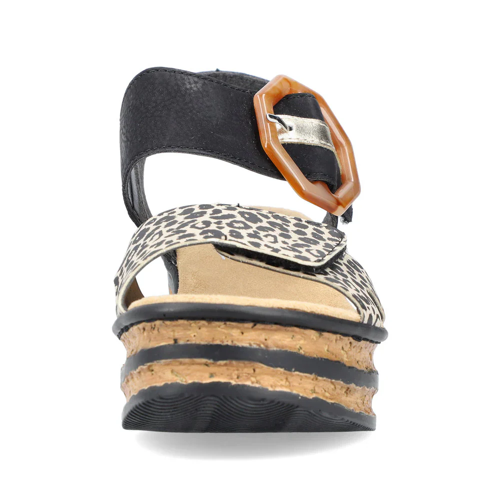 WOMEN'S RIEKER ROSE 76 WEDGE | GINGER - Image 4