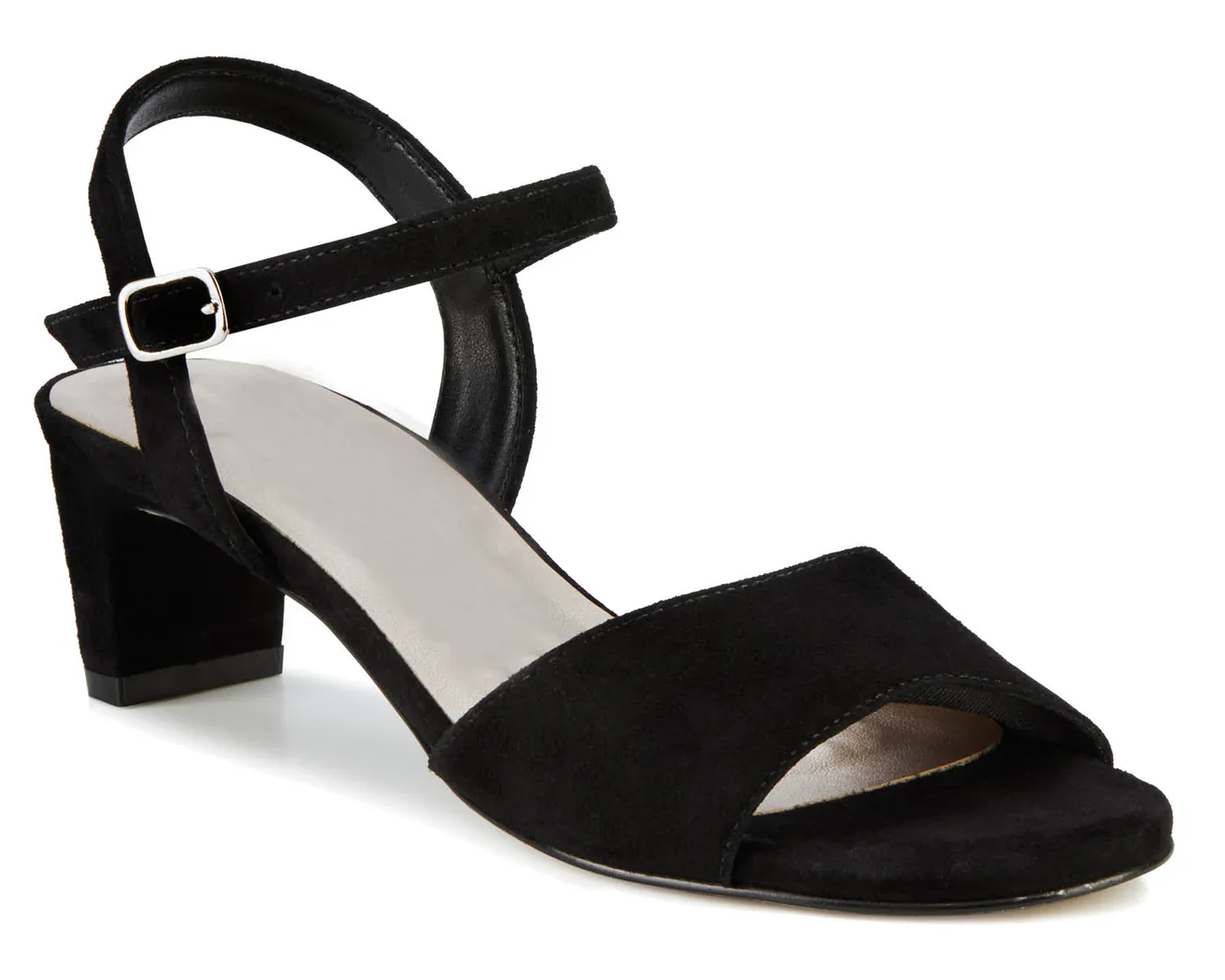 WOMEN'S ROS HOMMERSON LYDIA HEEL | BLACK SUEDE - Image 2