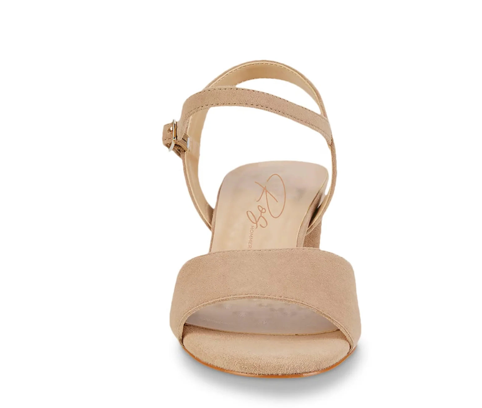 WOMEN'S ROS HOMMERSON LYDIA HEEL | TAUPE SUEDE - Image 4