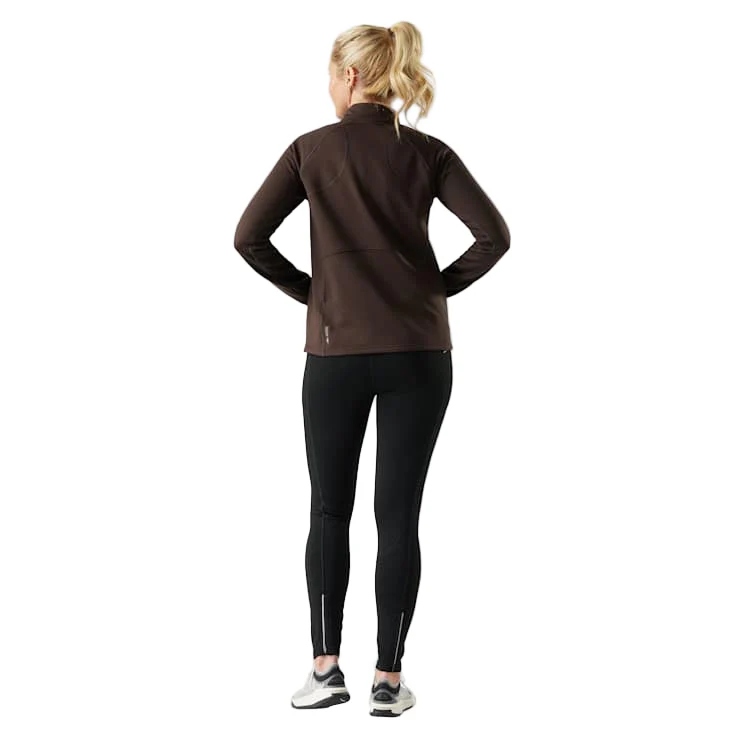 WOMEN'S SMARTWOOL ACTIVE FLEECE JACKET | MINK - Image 2