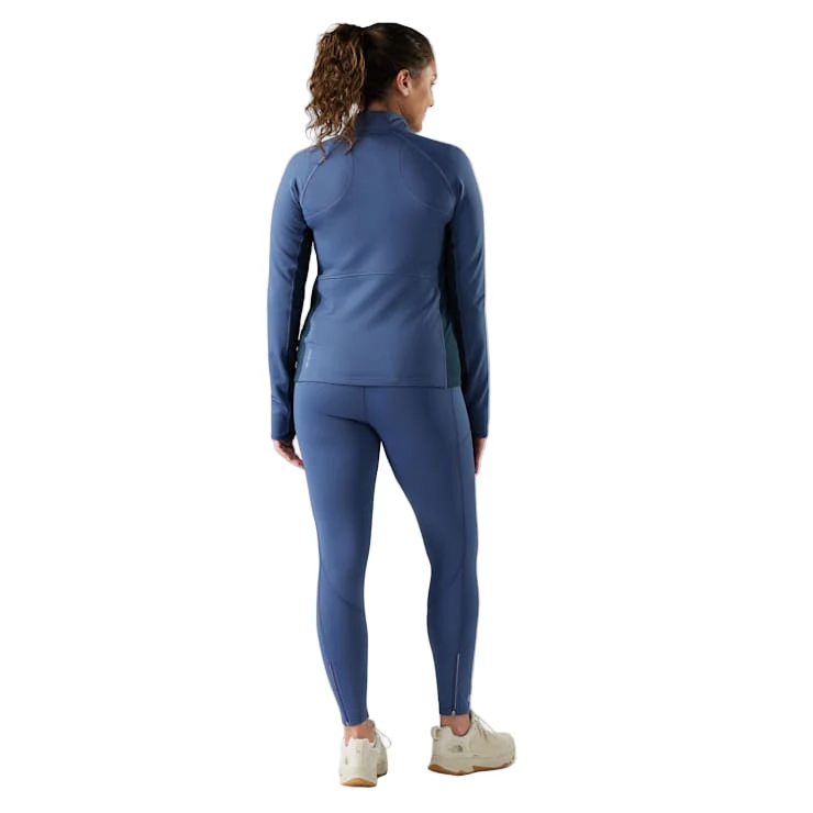 WOMEN'S SMARTWOOL ACTIVE FLEECE JACKET | NIGHTFALL BLUE - Image 2