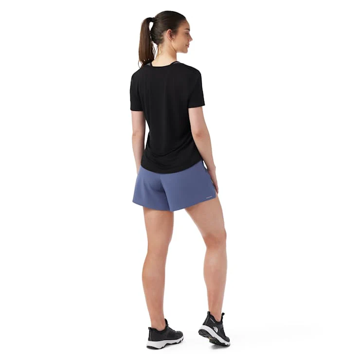 WOMEN'S SMARTWOOL ACTIVE LINED 4" SHORT | NIGHTFALL BLUE - Image 2