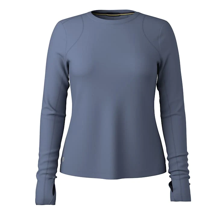 WOMEN'S SMARTWOOL ACTIVE LONG SLEEVE | NIGHTFALL BLUE - Image 3