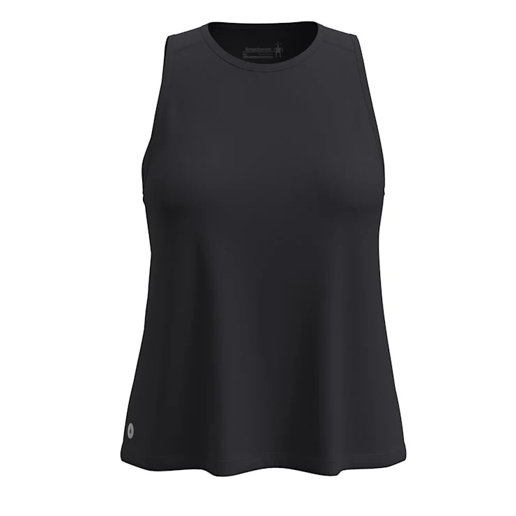 WOMEN'S SMARTWOOL ACTIVE ULTRALIGHT HIGH NECK TANK | BLACK - Image 3