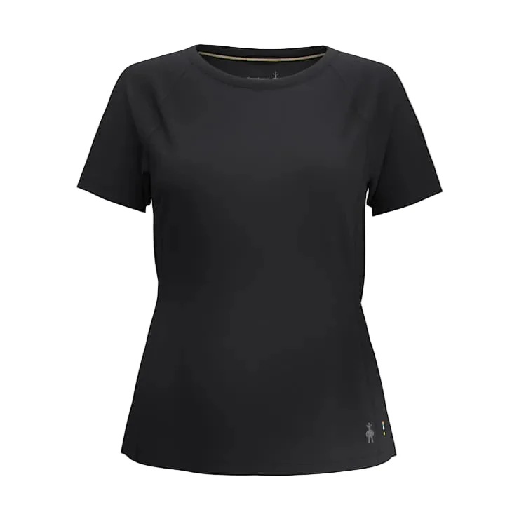 WOMEN'S SMARTWOOL ACTIVE ULTRALIGHT SHORT SLEEVE | BLACK - Image 3