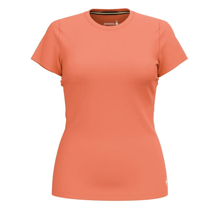 WOMEN'S SMARTWOOL MERINO SHORT SLEEVE TEE | CORAL REEF - Image 4