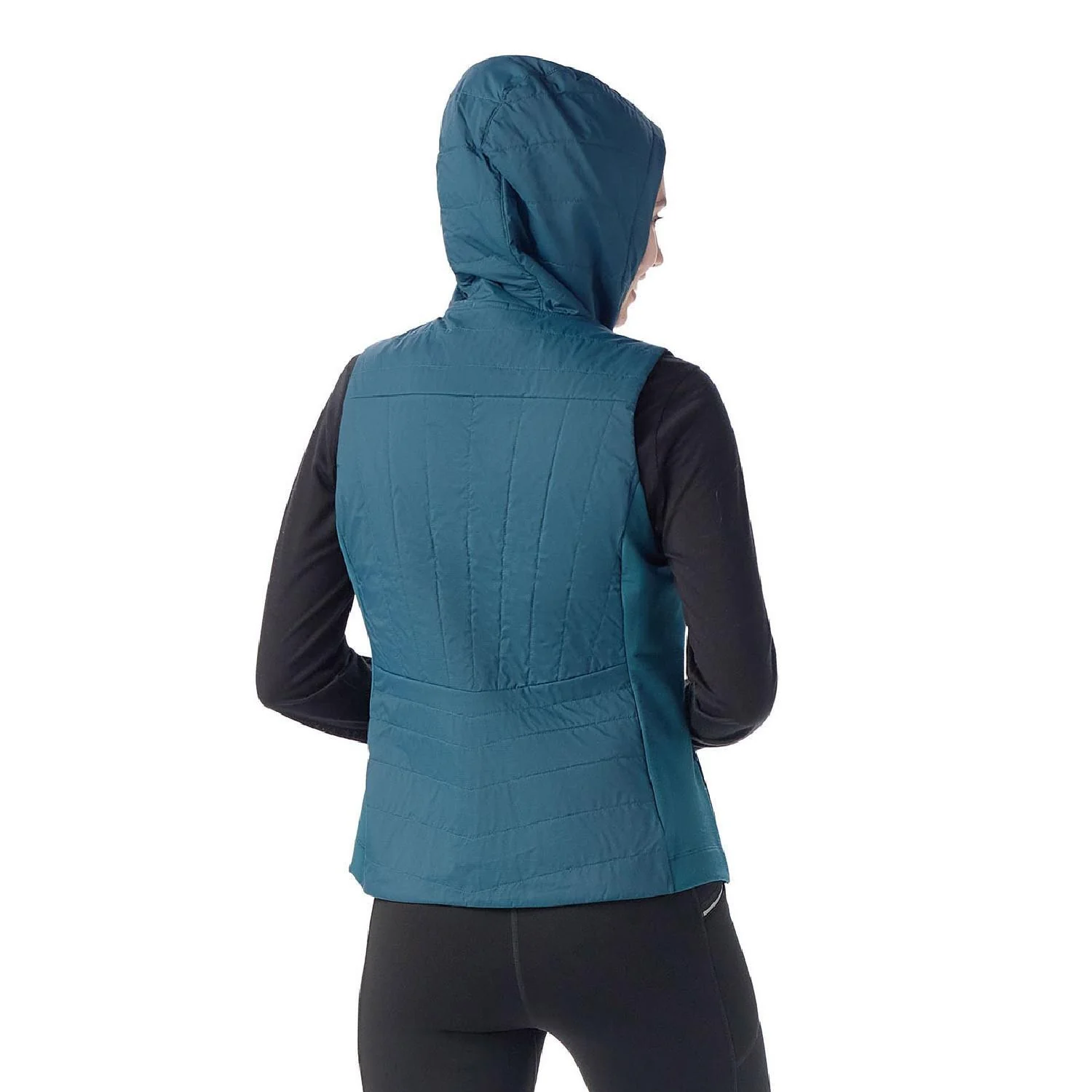 WOMEN'S SMARTWOOL SMARTLOFT VEST | TWILIGHT BLUE - Image 2