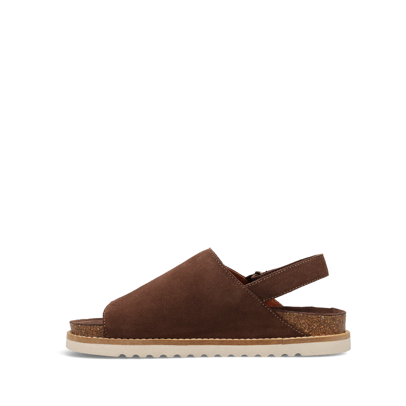 WOMEN'S TAOS ABSTRACT SANDAL | CHOCOLATE SUEDE - Image 2