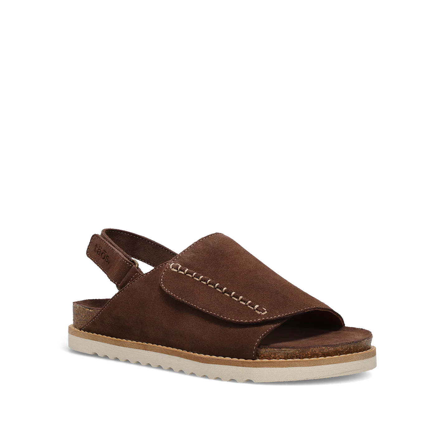 WOMEN'S TAOS ABSTRACT SANDAL | CHOCOLATE SUEDE - Image 3