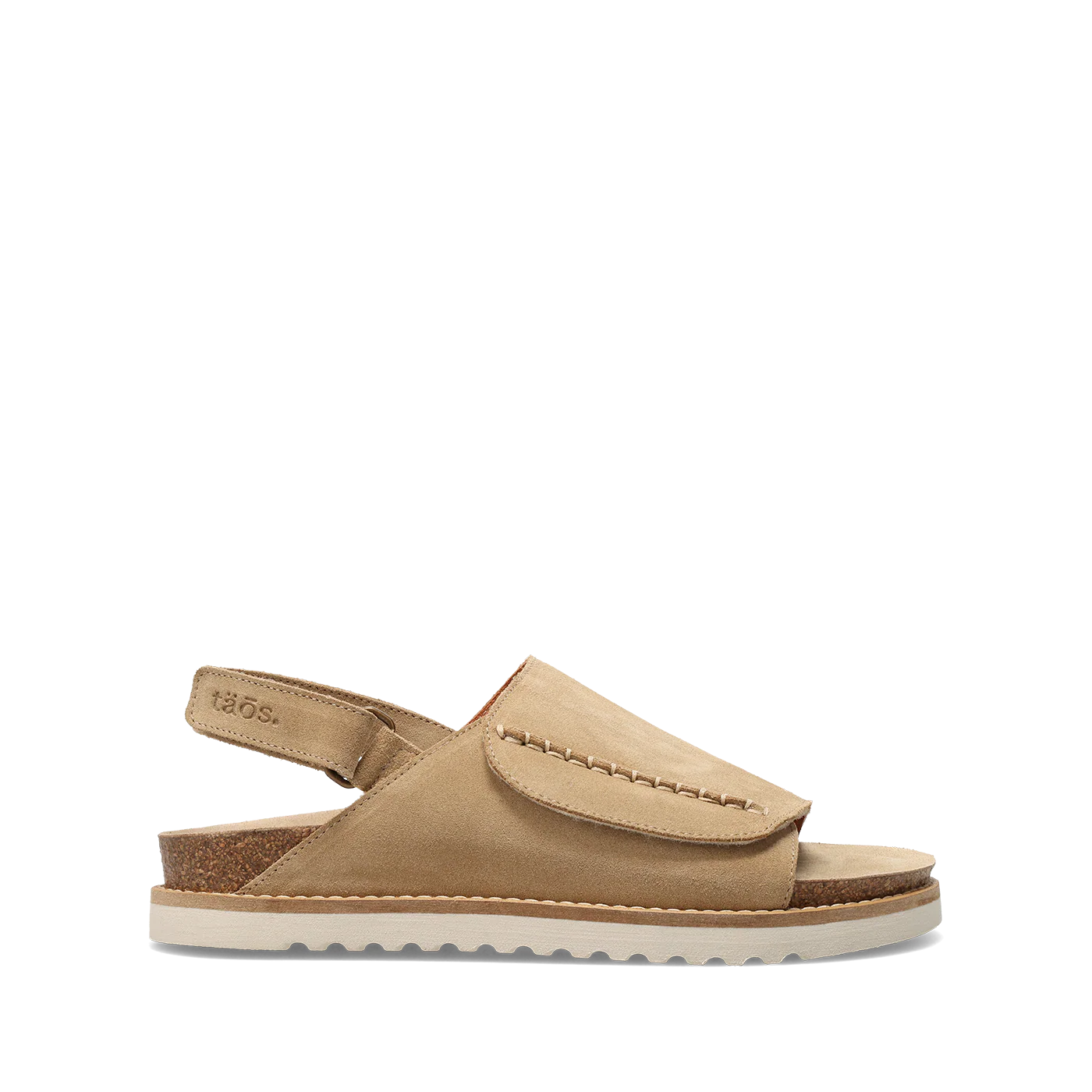 WOMEN'S TAOS ABSTRACT SANDAL | WARM SAND SUEDE