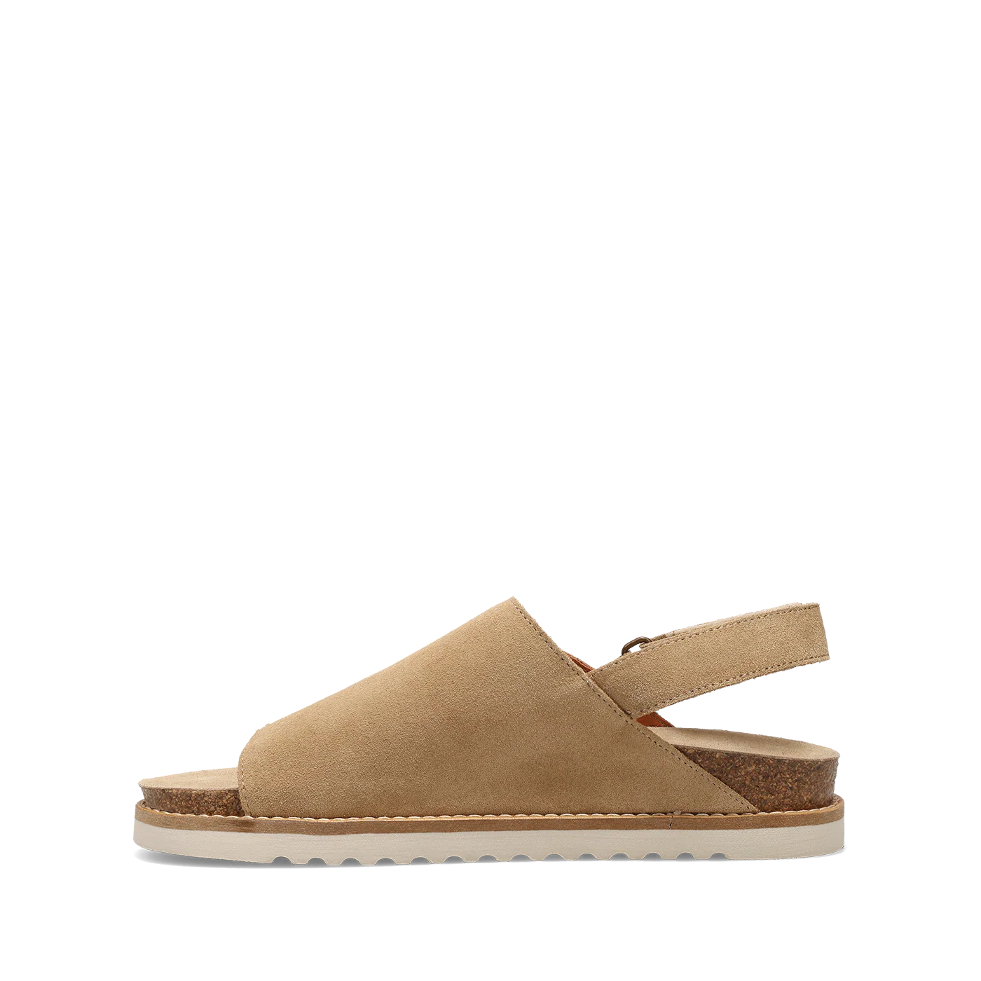 WOMEN'S TAOS ABSTRACT SANDAL | WARM SAND SUEDE - Image 2