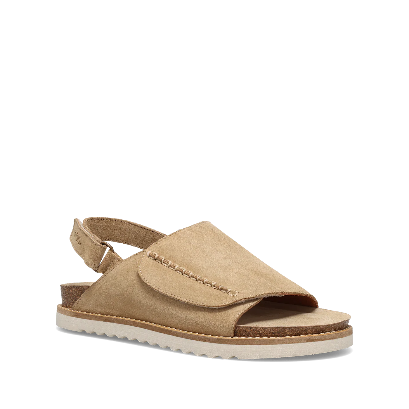 WOMEN'S TAOS ABSTRACT SANDAL | WARM SAND SUEDE - Image 3