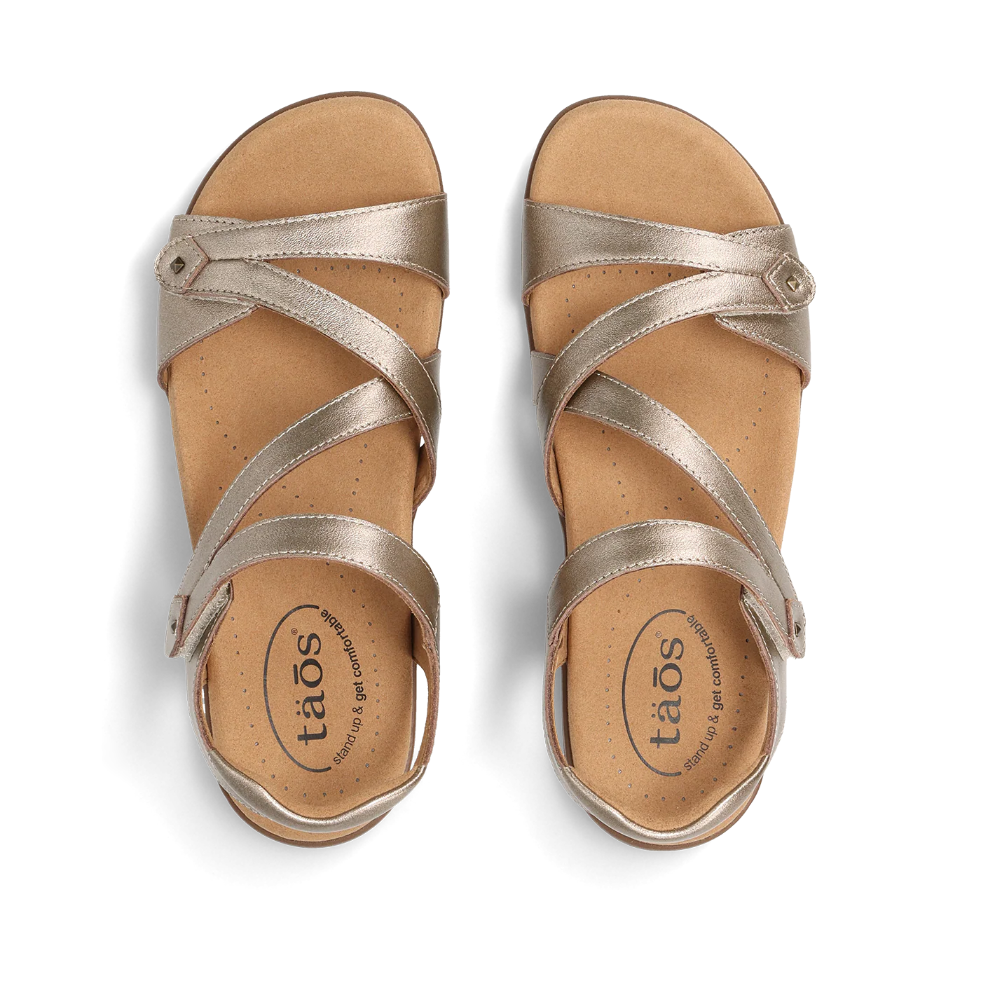 WOMEN'S TAOS BIG TIME SANDAL | CHAMPAGNE - Image 6