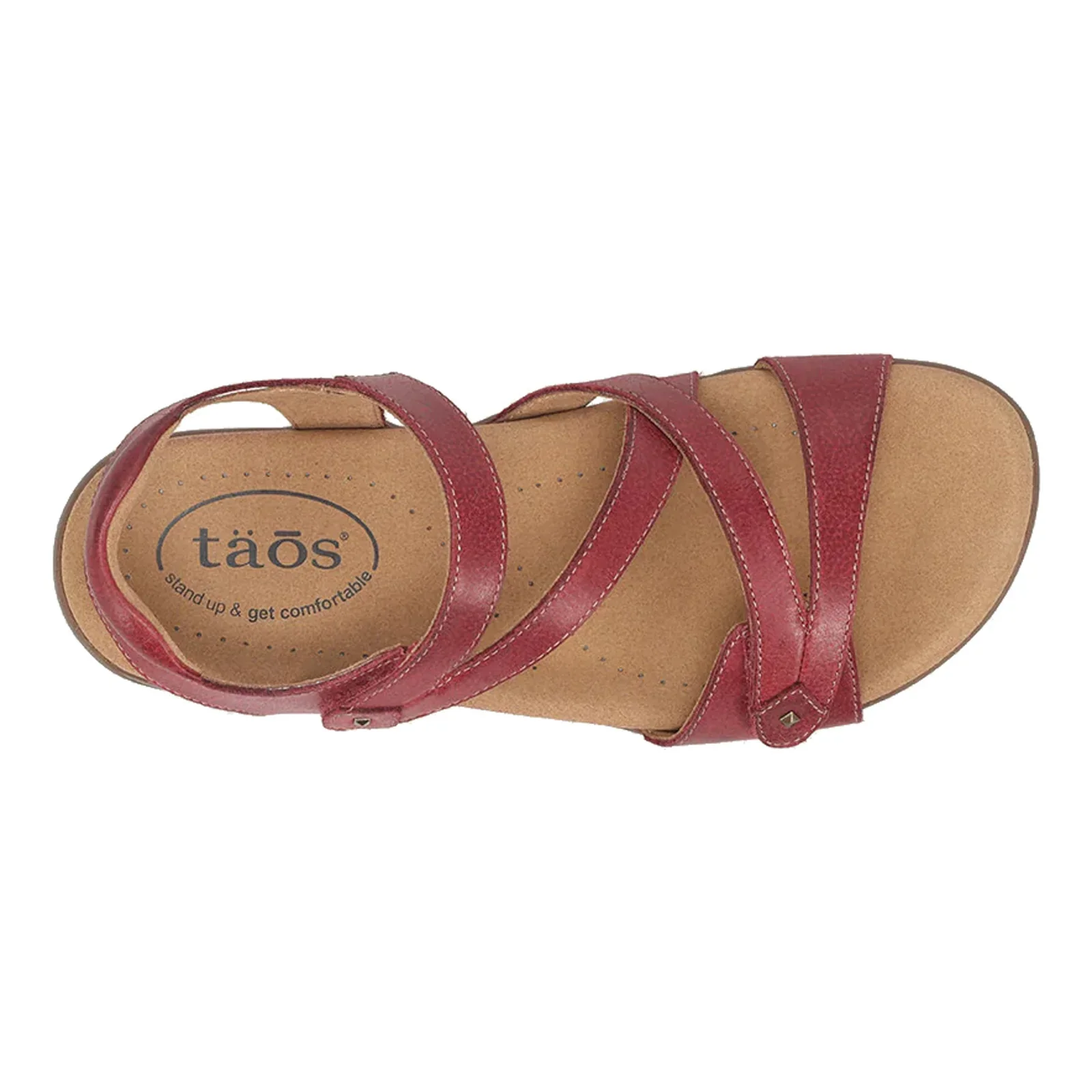 WOMEN'S TAOS BIG TIME SANDAL | CRANBERRY - Image 4