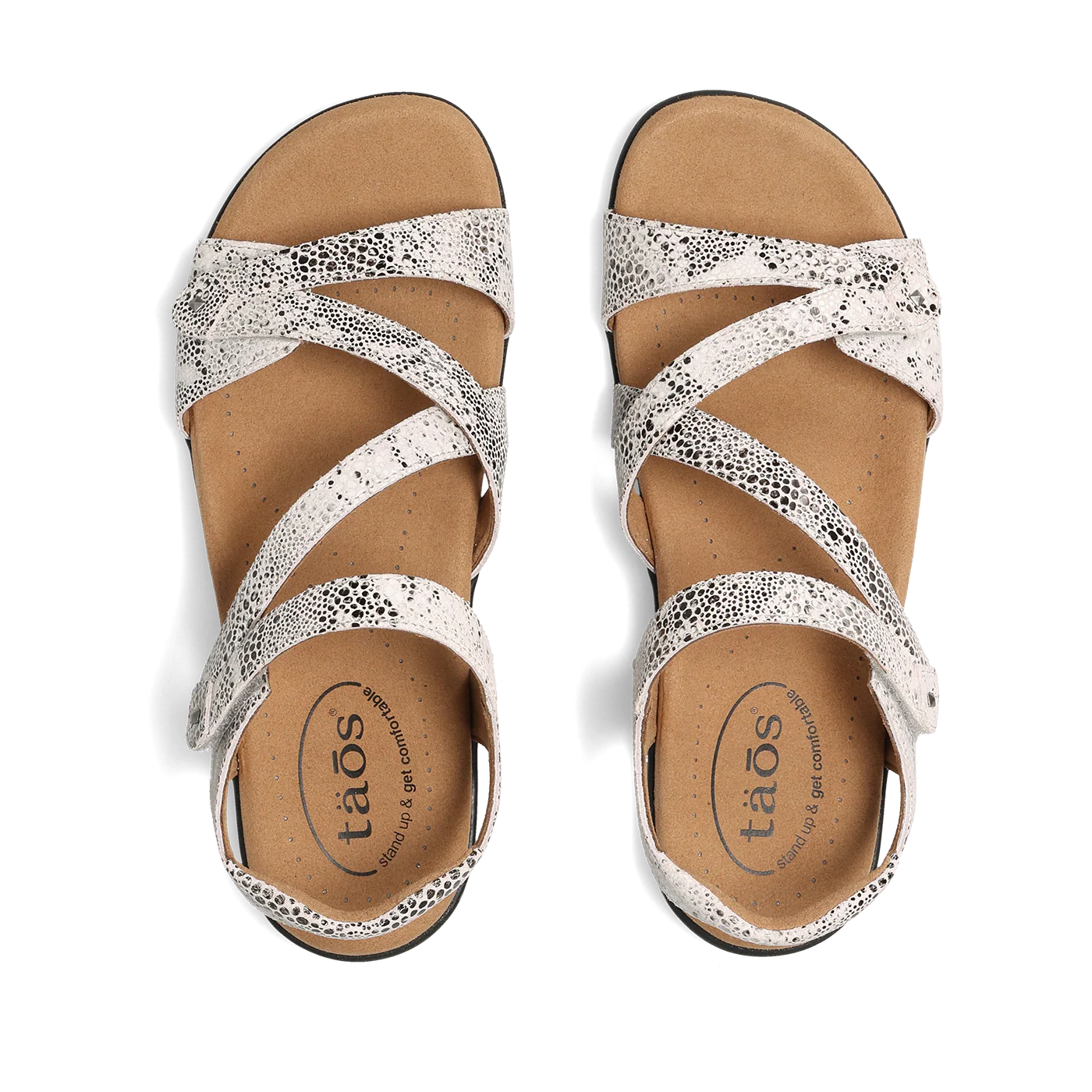 WOMEN'S TAOS BIG TIME SANDAL | GREY SNAKE - Image 5
