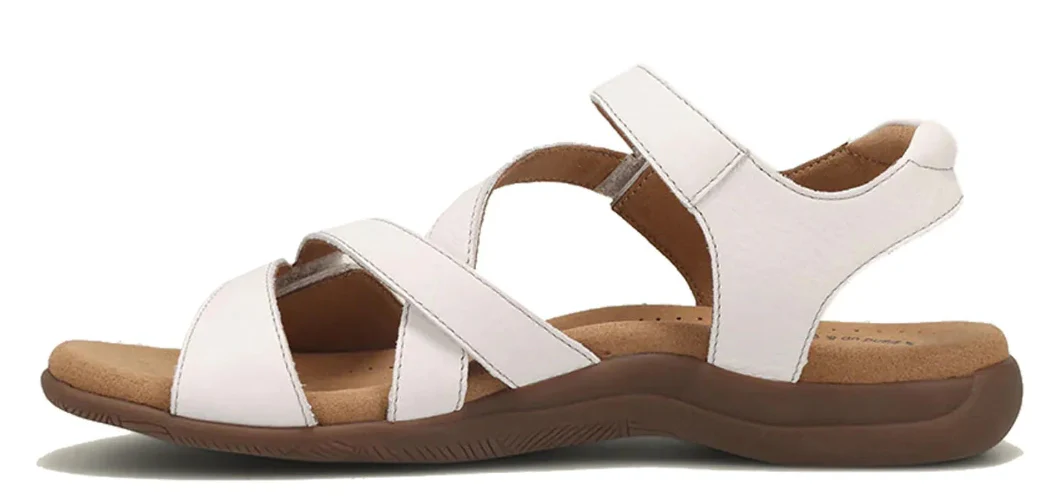 WOMEN'S TAOS BIG TIME SANDAL |  WHITE - Image 2