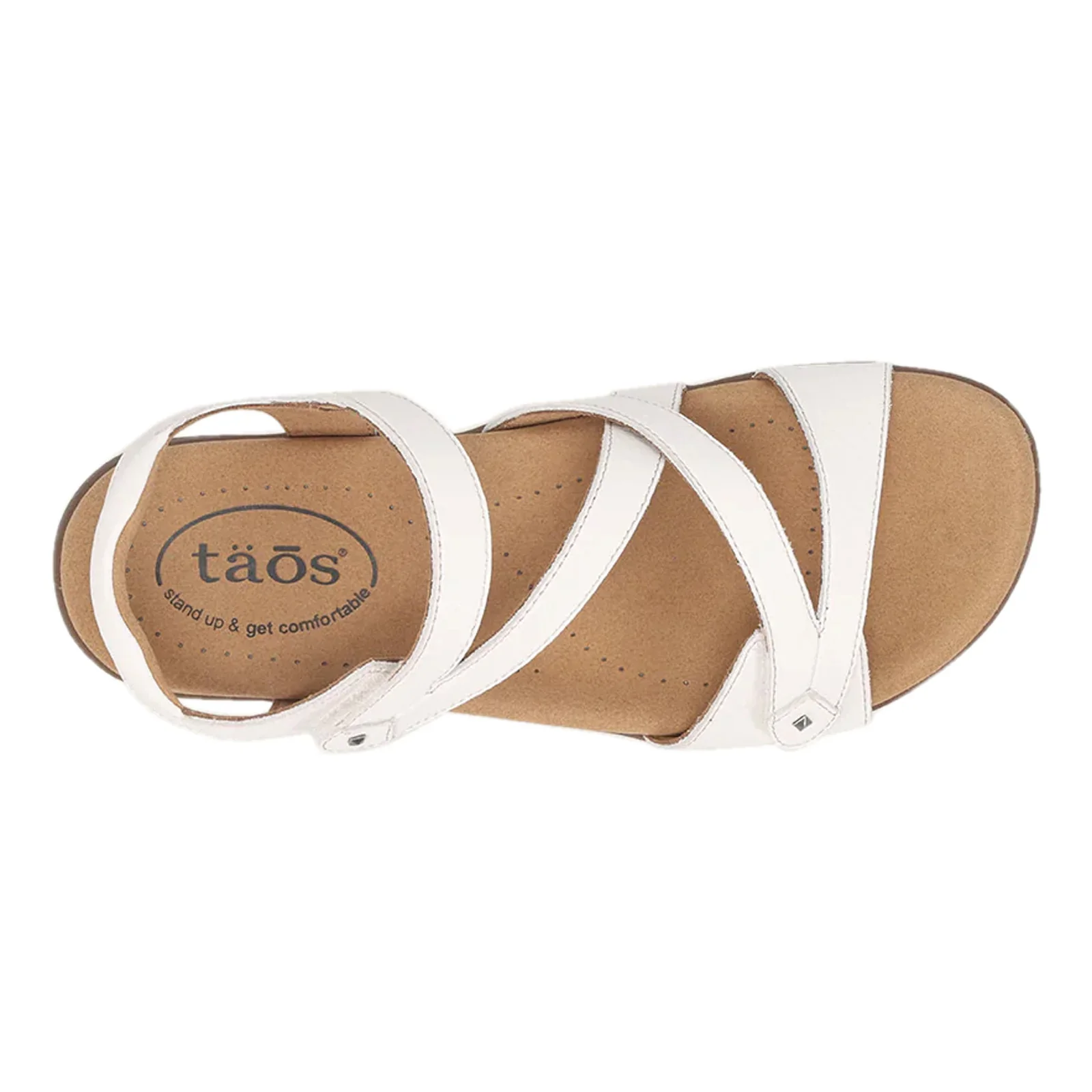 WOMEN'S TAOS BIG TIME SANDAL |  WHITE - Image 4