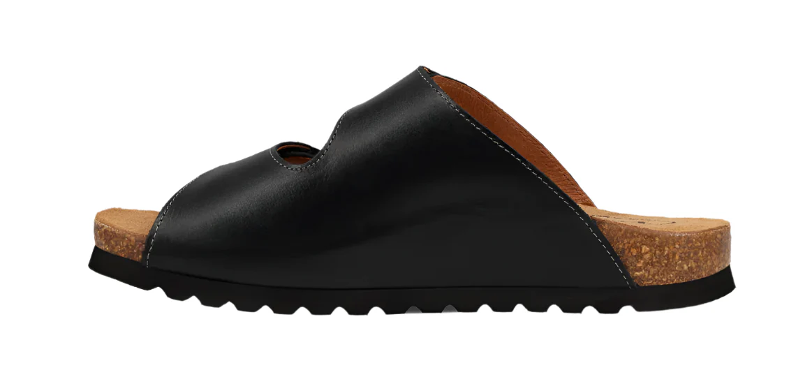 WOMEN'S TAOS CASITA | BLACK LEATHER - Image 2