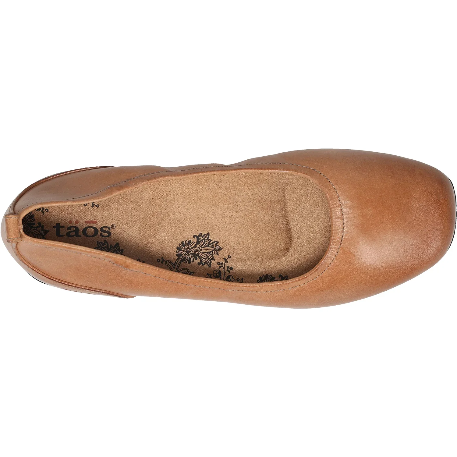 WOMEN'S TAOS CHIT CHAT BALLET FLAT | CARAMEL - Image 4