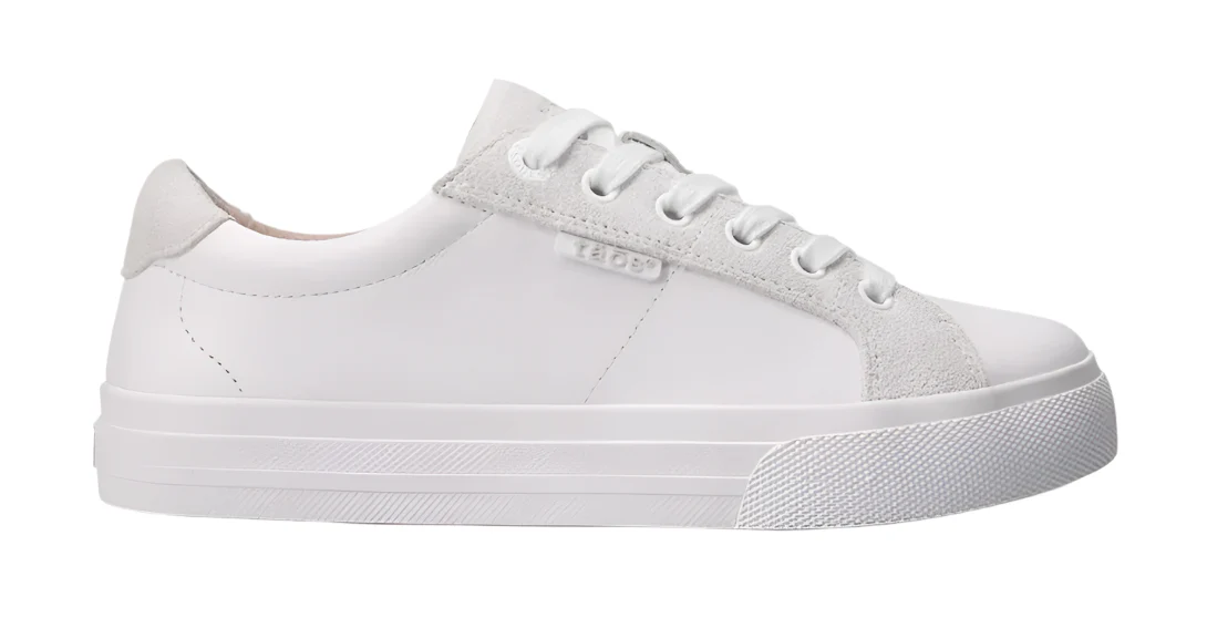 WOMEN'S TAOS HEART & SOUL LUX | WHITE / ICE SUEDE