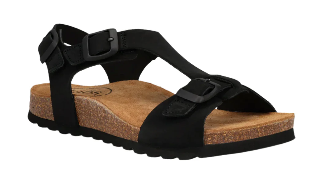 WOMEN'S TAOS MVP SANDAL | BLACK SUEDE - Image 3