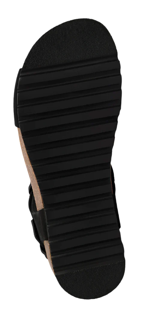 WOMEN'S TAOS MVP SANDAL | BLACK SUEDE - Image 5