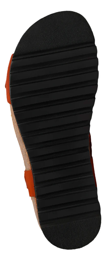 WOMEN'S TAOS MVP SANDAL | RUST SUEDE - Image 5