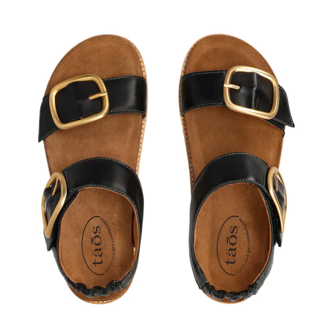 WOMEN'S TAOS ON THE DOUBLE SANDAL | BLACK - Image 4
