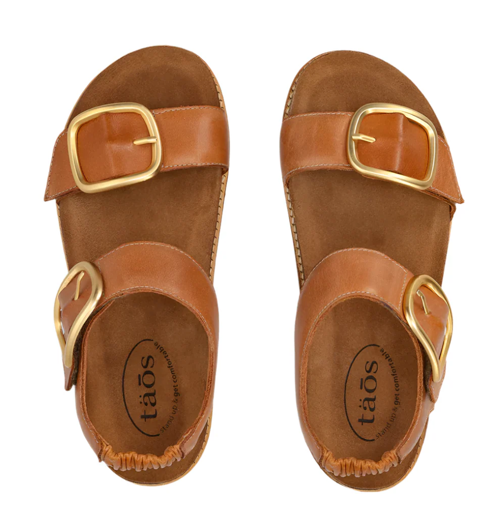 WOMEN'S TAOS ON THE DOUBLE SANDAL | CARAMEL - Image 4