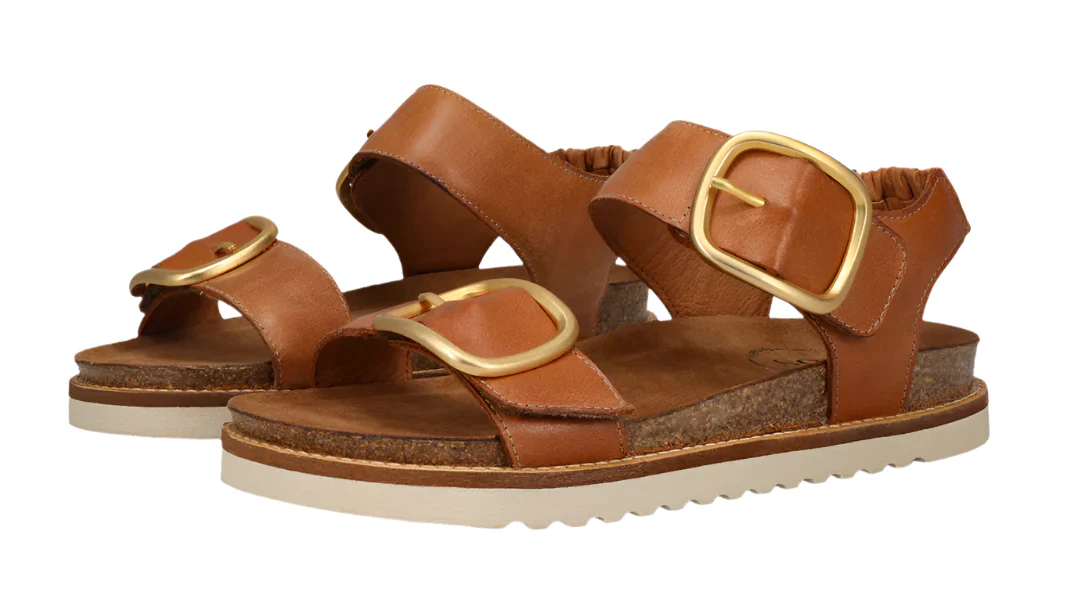 WOMEN'S TAOS ON THE DOUBLE SANDAL | CARAMEL - Image 6
