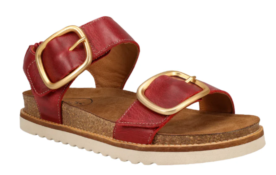 WOMEN'S TAOS ON THE DOUBLE SANDAL | RED - Image 3