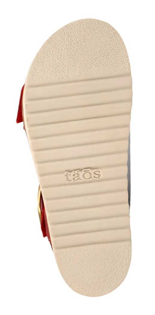 WOMEN'S TAOS ON THE DOUBLE SANDAL | RED - Image 5