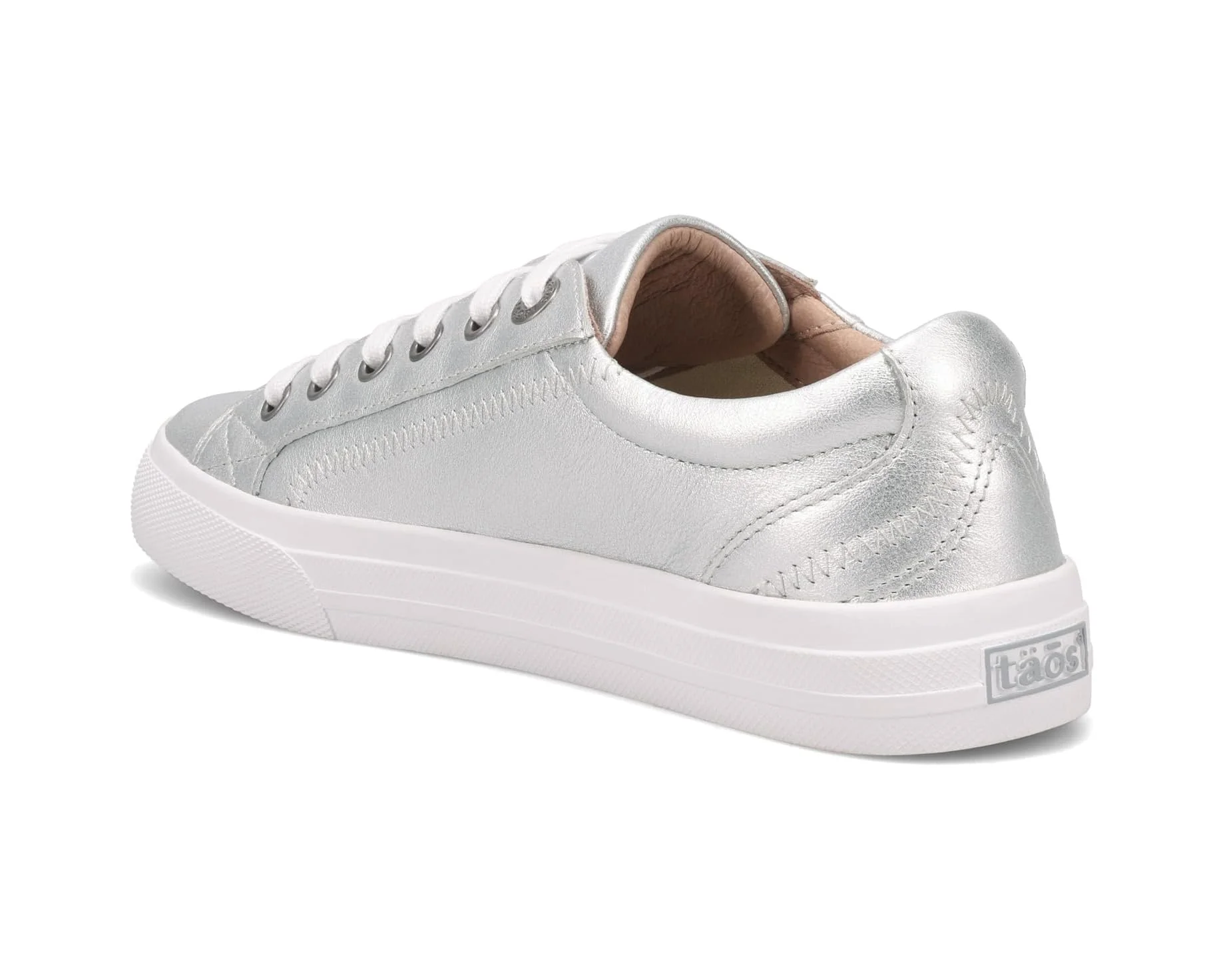 WOMEN'S TAOS PLIM SOUL LUX SNEAKER | SILVER - Image 4
