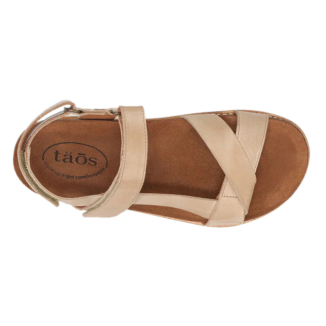 WOMEN'S TAOS SIDEWAYS SANDAL | STONE - Image 4