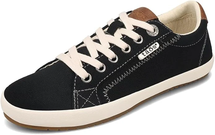 WOMEN'S TAOS STAR BURST SHOE | BLACK / TAN - Image 3