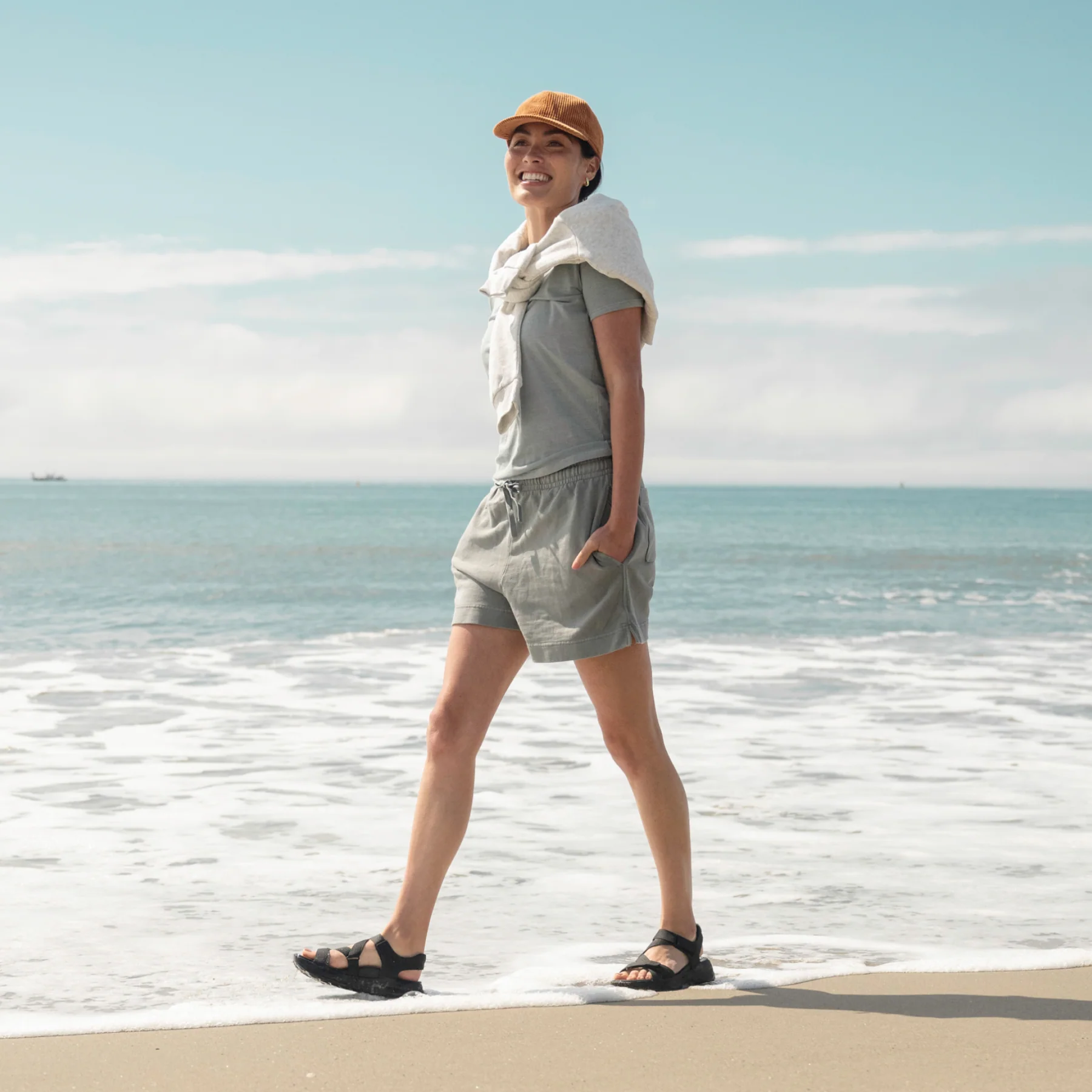 WOMEN'S TAOS SUPER Z SANDAL | BLACK - Image 7