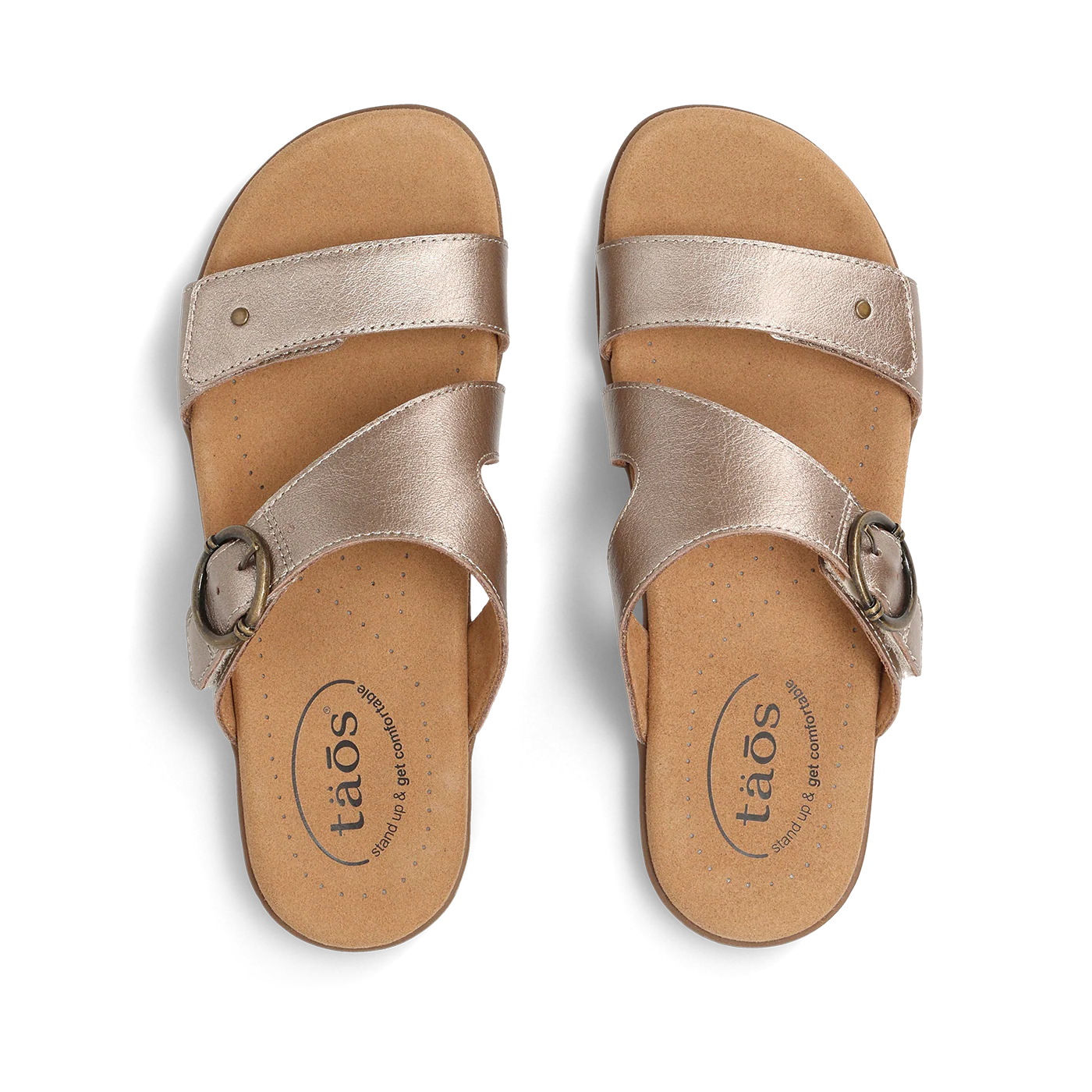 WOMEN'S TAOS WESTSIDE SANDAL | CHAMPAGNE - Image 5